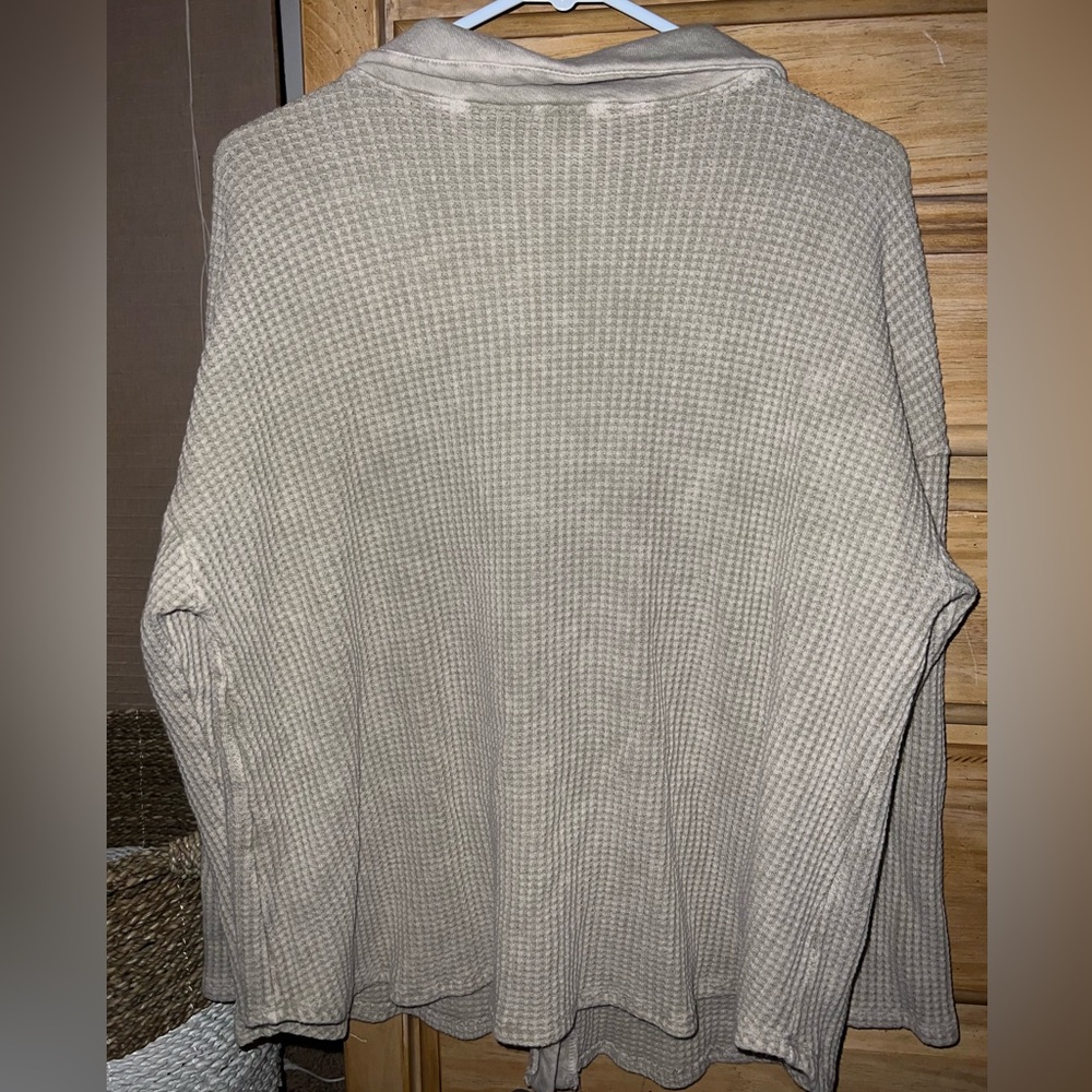Button Down, thin Shacket - Picture 3 of 6